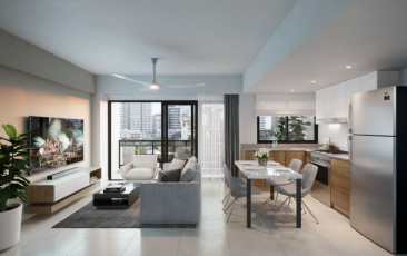 Apartamento con Terraza privada en Venta Urb Tropical