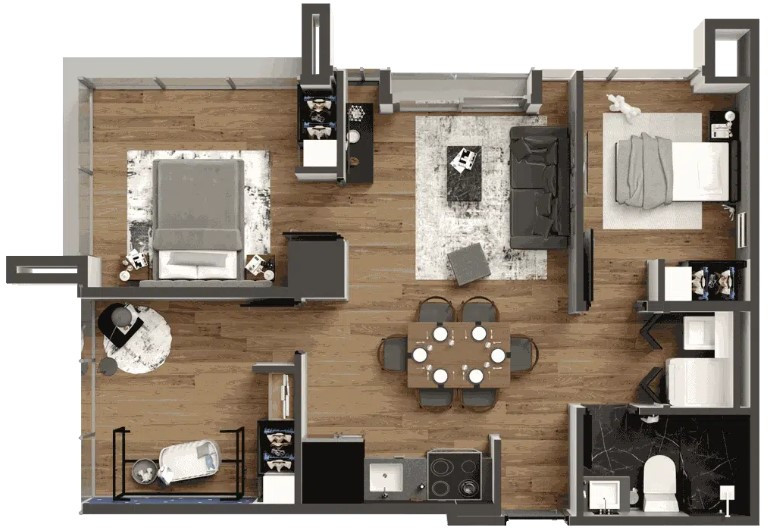 Apartamento nuevo en Venta en Villa Mariscal zona 11 - Image 1