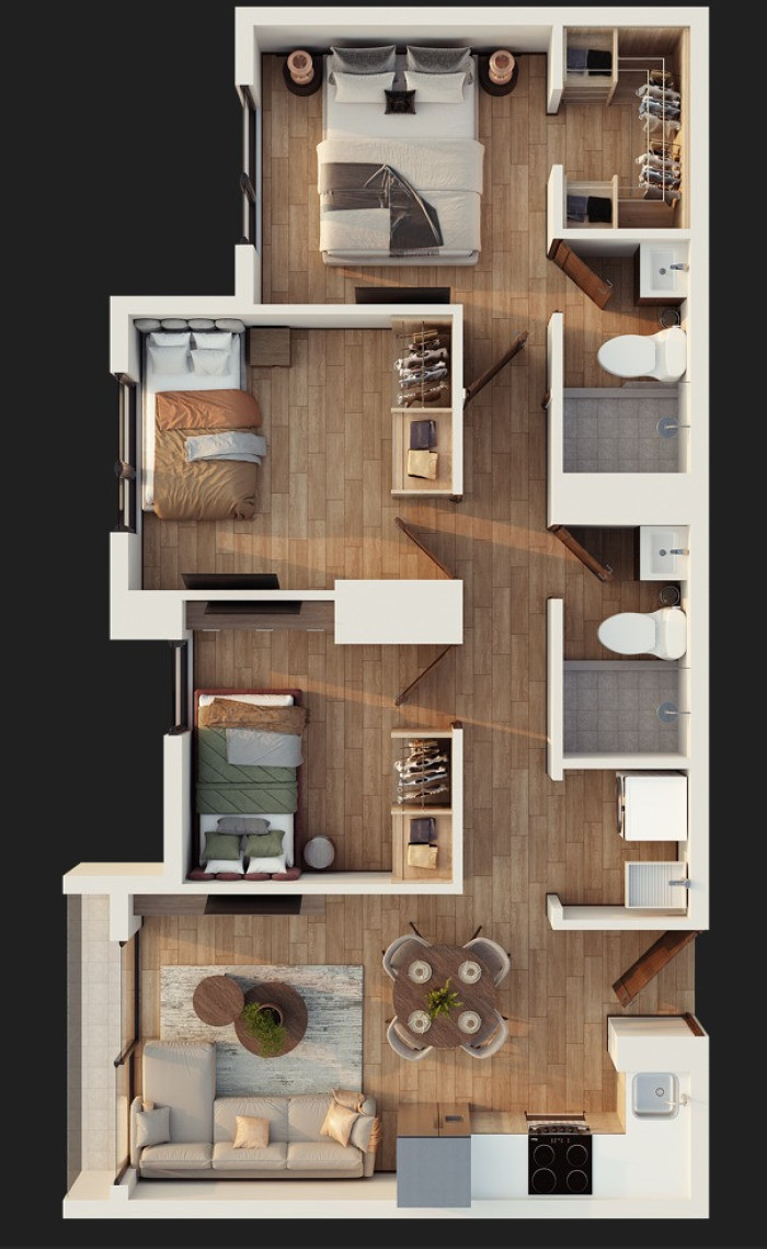 VENDO APARTAMENTO EN VICINIA LAS AMERICAS ZONA 13