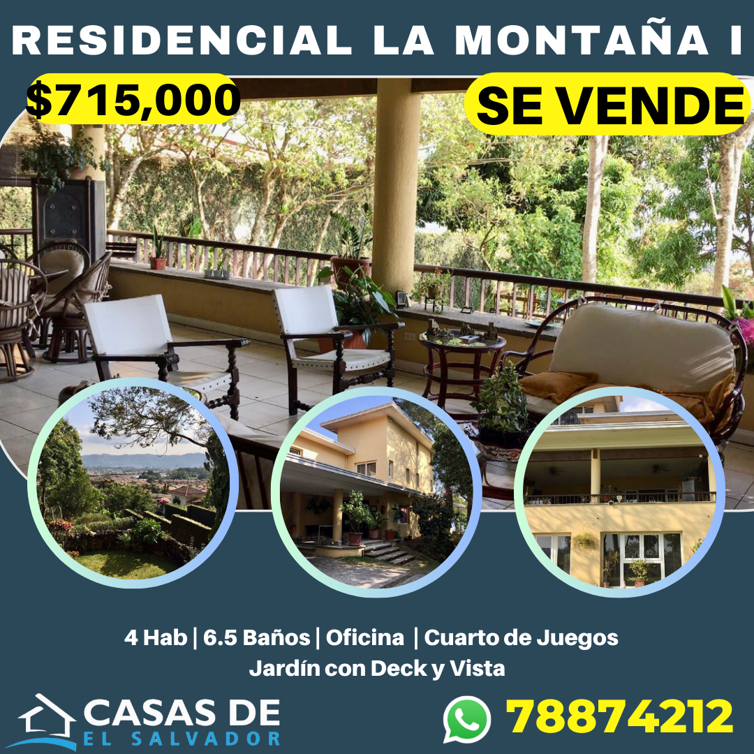 Casa en Residencial La Montaña con Vista - 1