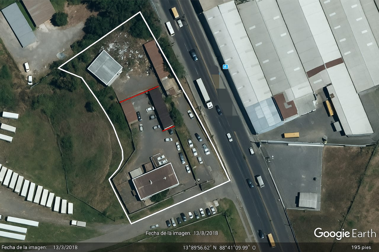 Terreno Industrial en Venta sobre la Avenida Petapa