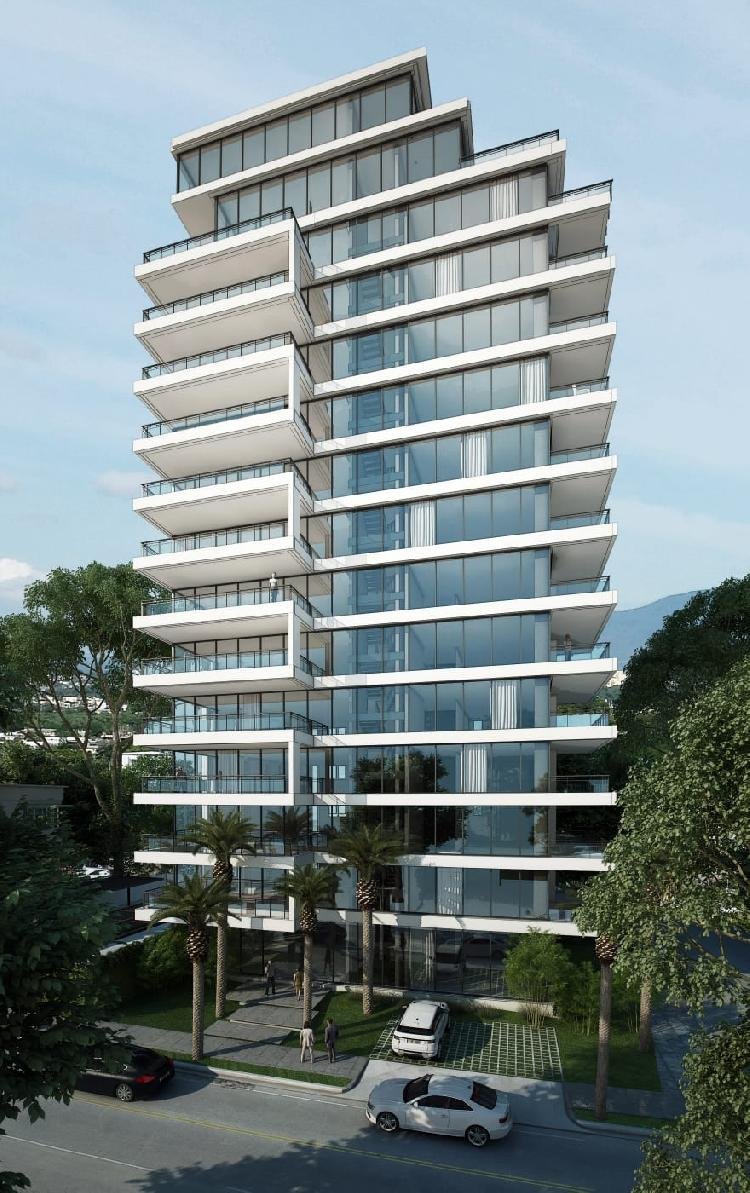 Torre de unidades de 184 y 120 M2 en Santiago