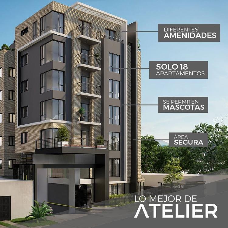 Apartamento en venta Edificio Atelier zona 15 / 97m2