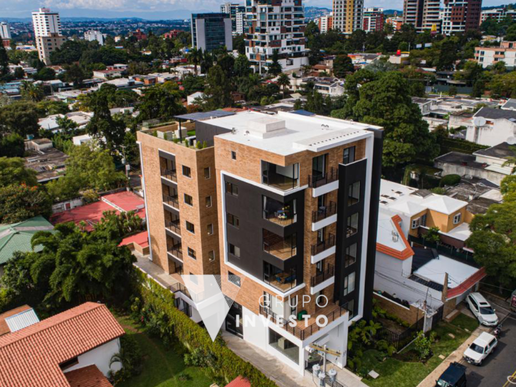 Venta de apartamento en Edificio Atelier, zona 15. 