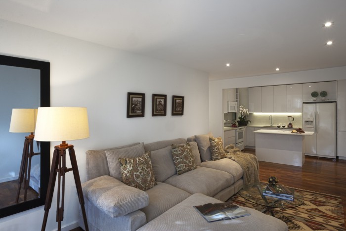 Apartamento en renta con jardín en la zona 10