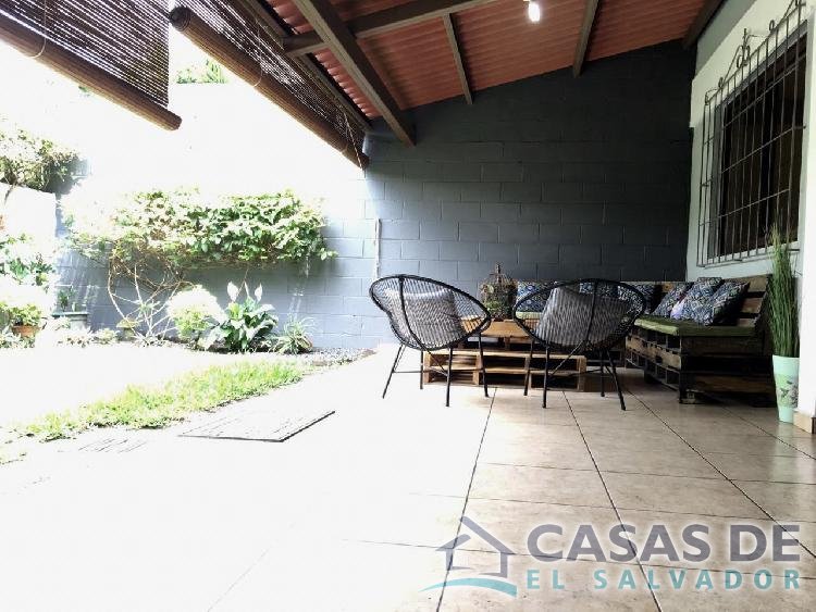 Santa Tecla residencial privado, 4 cuartos con estudio - 1