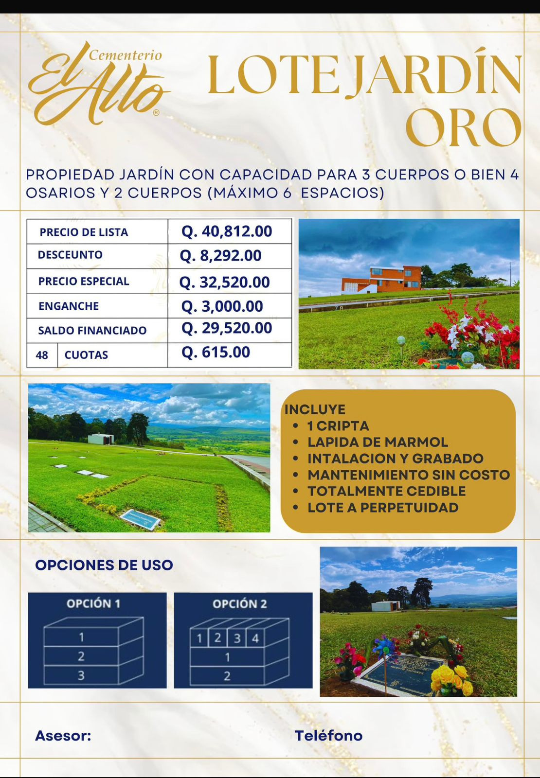 Terreno en cementerio en Venta en Fraijanes CAES