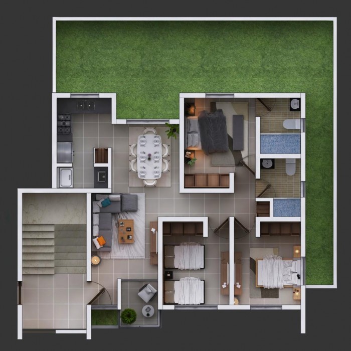 Apartamento de venta en Proyecto Gurabo — foto 3