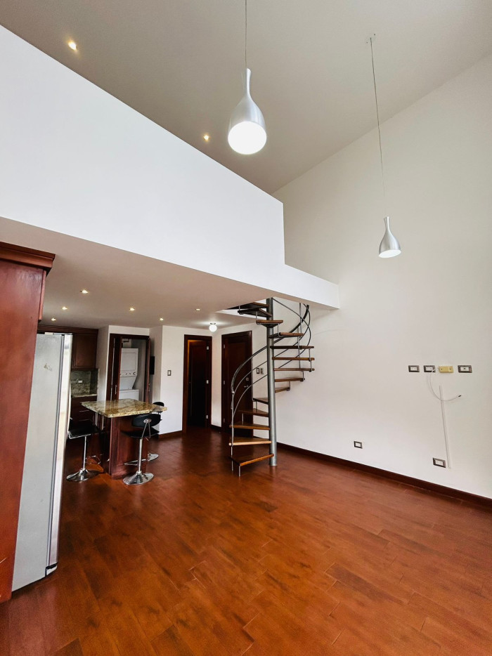 APARTAMENTO TIPO LOFT EN RENTA EN ZONA 16 CON TERRAZA