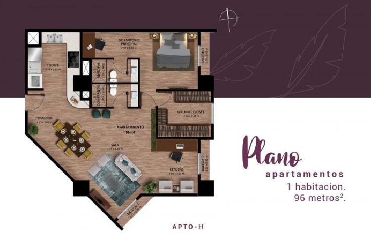 Apartamento en venta en zona 10 Ciudad Vieja - Miniatura 5