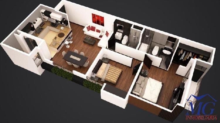 VENDO APARTAMENTO EN ZONA 16 CADORO