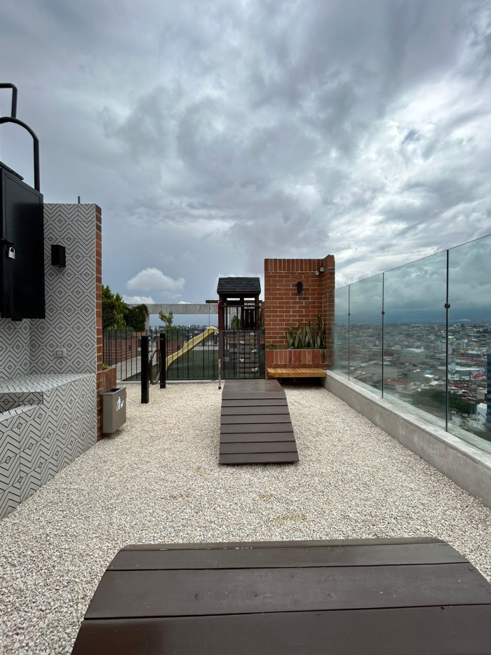 Apartamento amueblado en renta en zona 4 terraza grande — foto 12