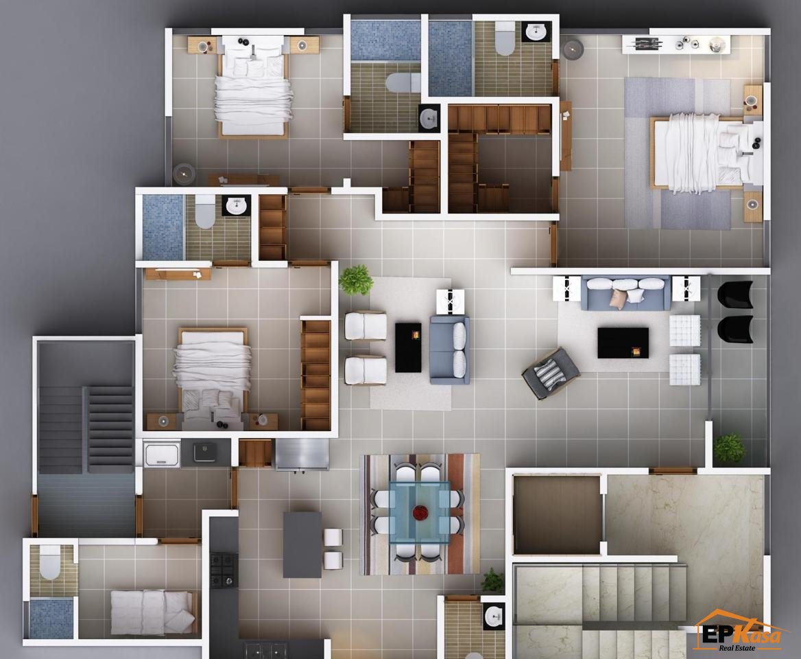 Apartamento con patio en venta en Torre BIVENTTI II — foto 6