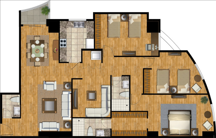 Apartamento Amueblado en Zona 14 ATTICA - Miniatura 13