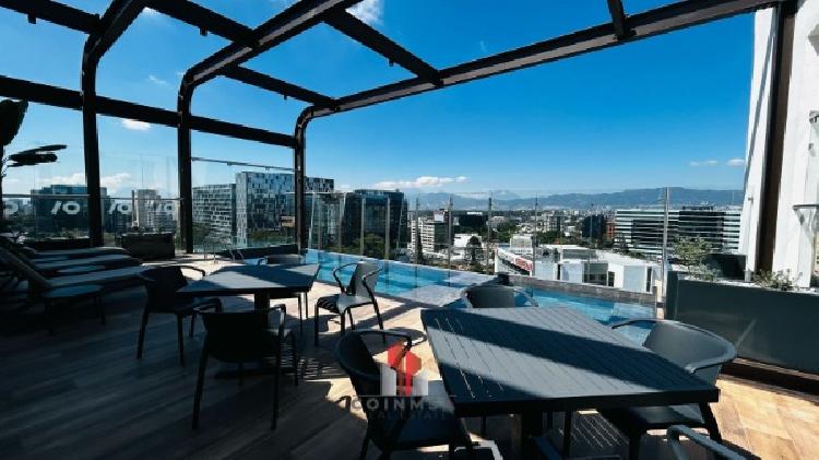 Apartamento amueblado tipo loft en renta en zona 10 / — foto 10