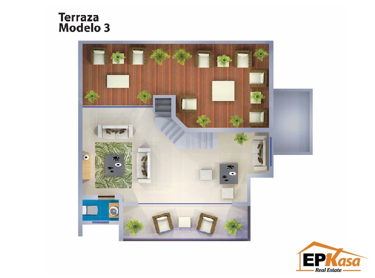 Penthouse en Proyecto Palmira Torres, Cerro Hermoso — foto 15