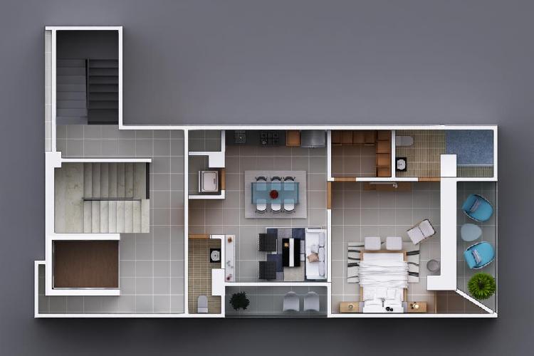 Unidad de 1 Habitación en excelente zona de inversión — foto 4