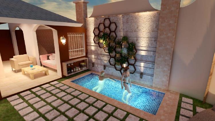 VENTA ESPECTACULAR CASA CON PICUSA EN PROYECTO CERRADO