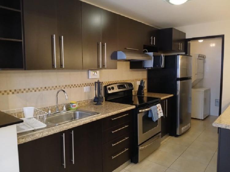Apartamento amueblado en renta zona 10