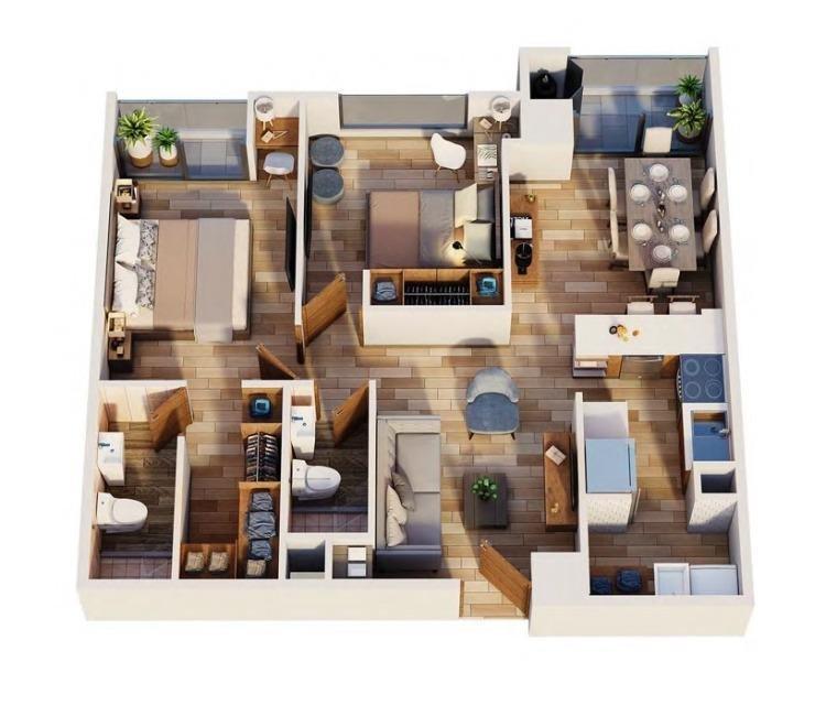 Apartamento nuevo en Pre-Venta Zona 14 Guatemala - Miniatura 13