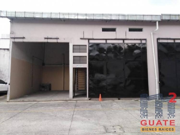 Bodega de 100 m2 de construcción en Renta, Zona 12