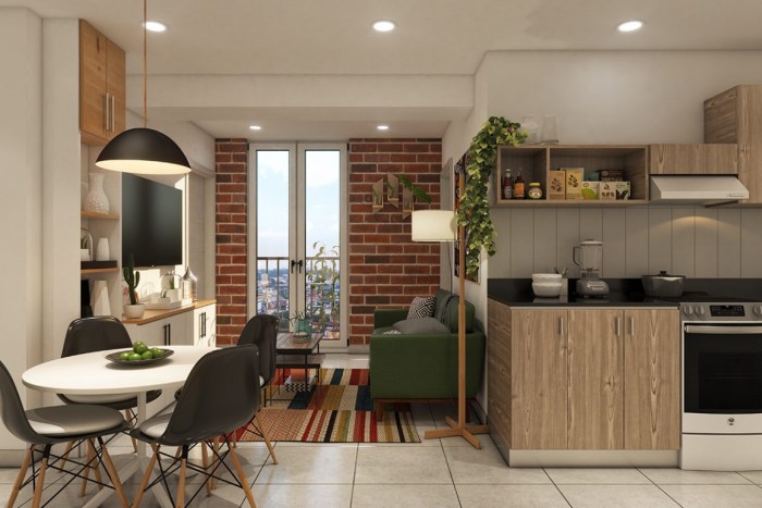 Apartamento de 3 habitaciones en zona 10