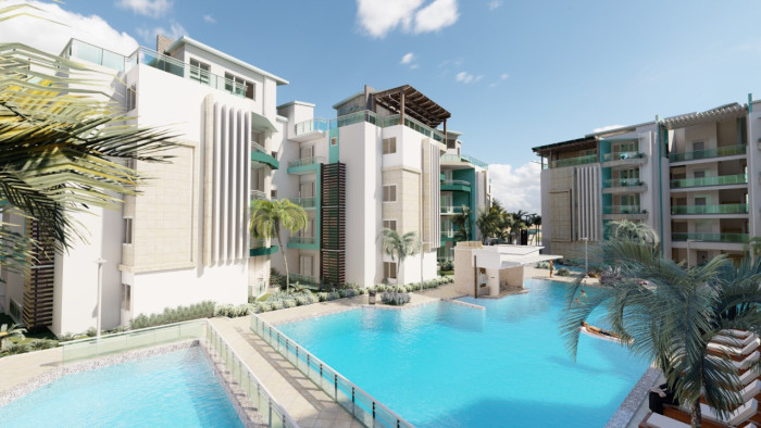 APARTAMENTOS EN PUNTA CANA A POCOS PASOS DE LA PLAYA