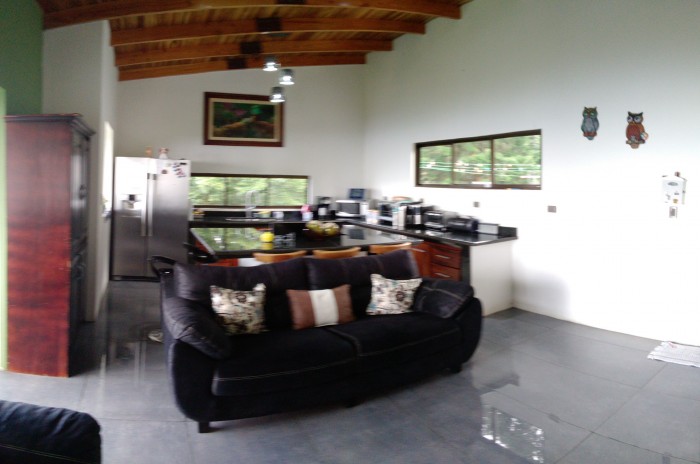 En venta quinta c/casa y cabañas faldas del volcán Poas - 5
