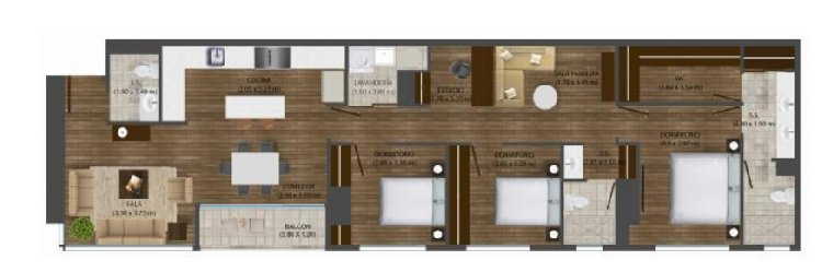 Venta de Apartamento Penthouse en zona 15 Guatemala - Image 1