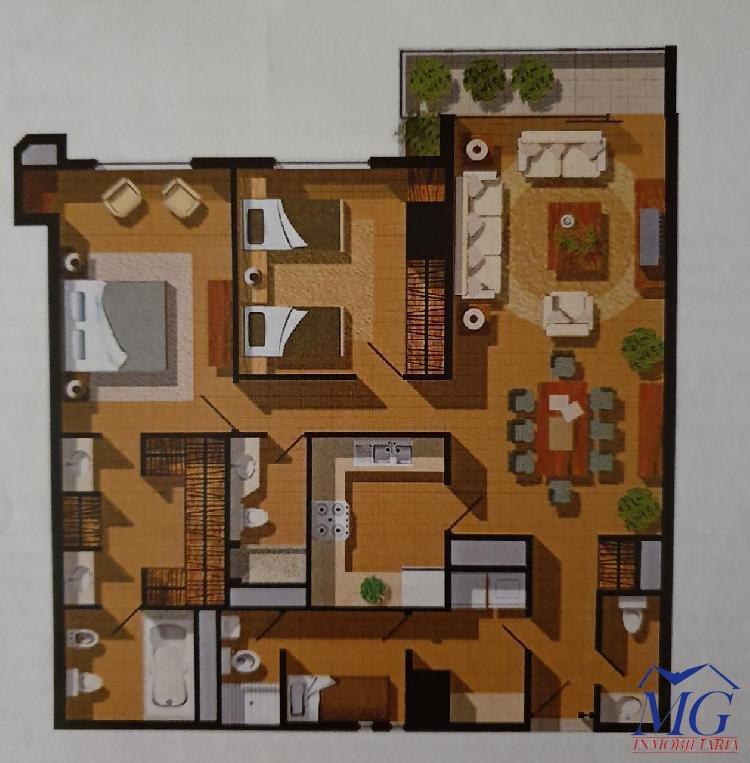 Apartamento en Venta ZONA 10, Jardines del Acueducto — foto 4