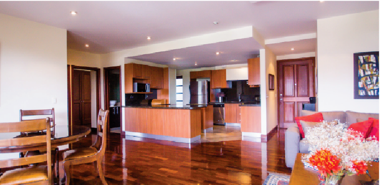 APARTAMENTO AMOBLADO EN RENTA EN ZONA 14/MI — foto 4