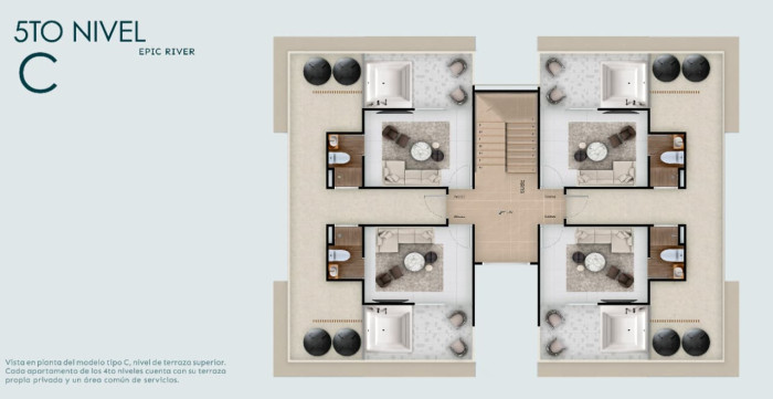 En Venta Casa Tipo Town House en Bavaro -Punta Cana - 8