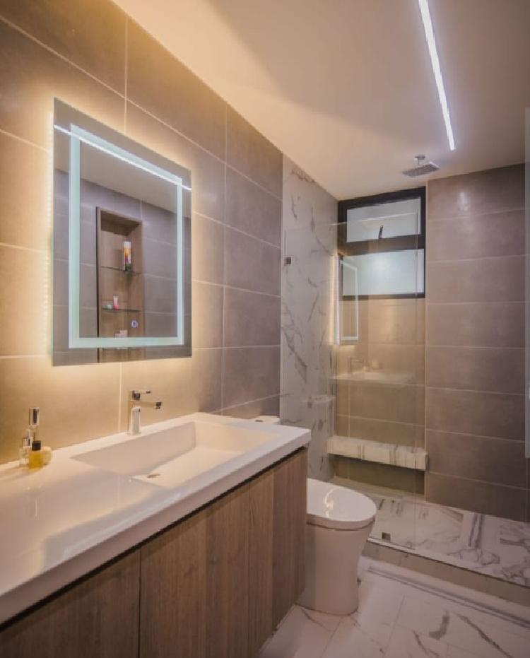 Apartamentos Nuevos en Renta en Edificio 1/4 Col El Ma — foto 4
