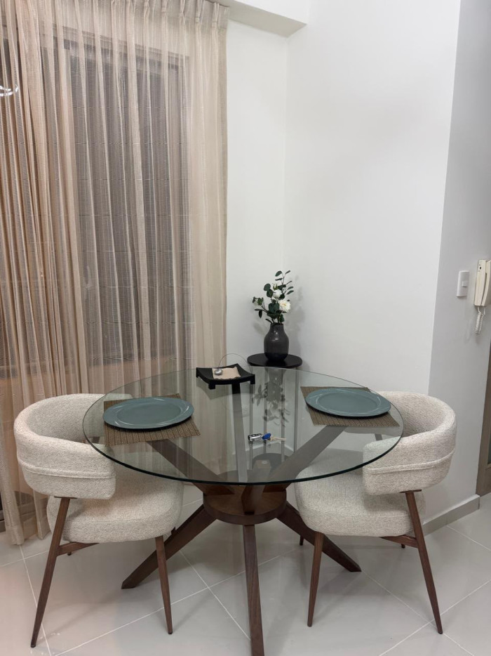 Apartamento Amueblado en Renta, 1 Habitación, Piantini — foto 2