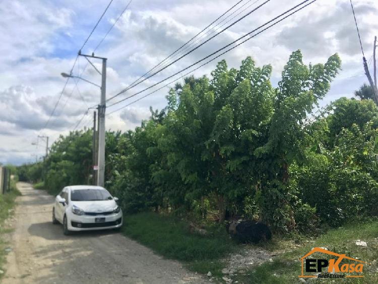 Solar en Venta de 539mts Carretera Don Pedro, Santiago