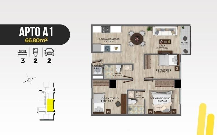 Apartamento nuevo en venta ubicado en zona 11 Guatemala - Miniatura 7
