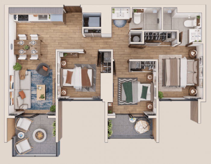 Apartamento en Pre Venta Zona 4 Guatemala - Miniatura 5