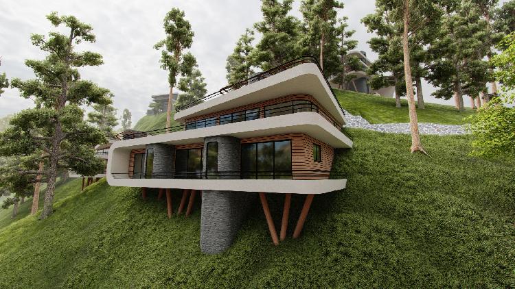 Proyecto cerrado de villas con diseño único — foto 2
