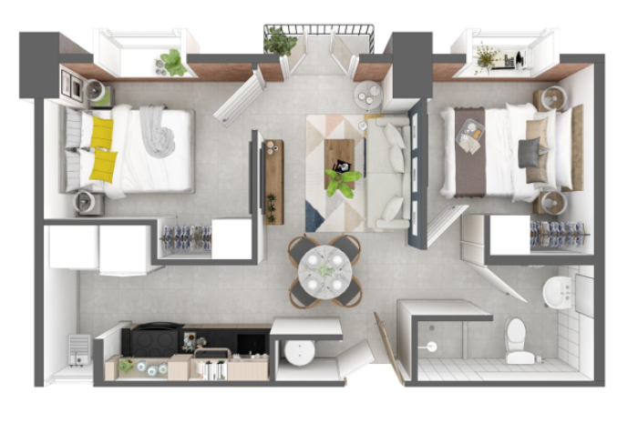 APARTAMENTOS BALDONE - Miniatura 4
