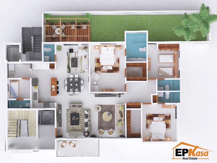Apartamento en venta con patio en Torre Samuel — foto 6