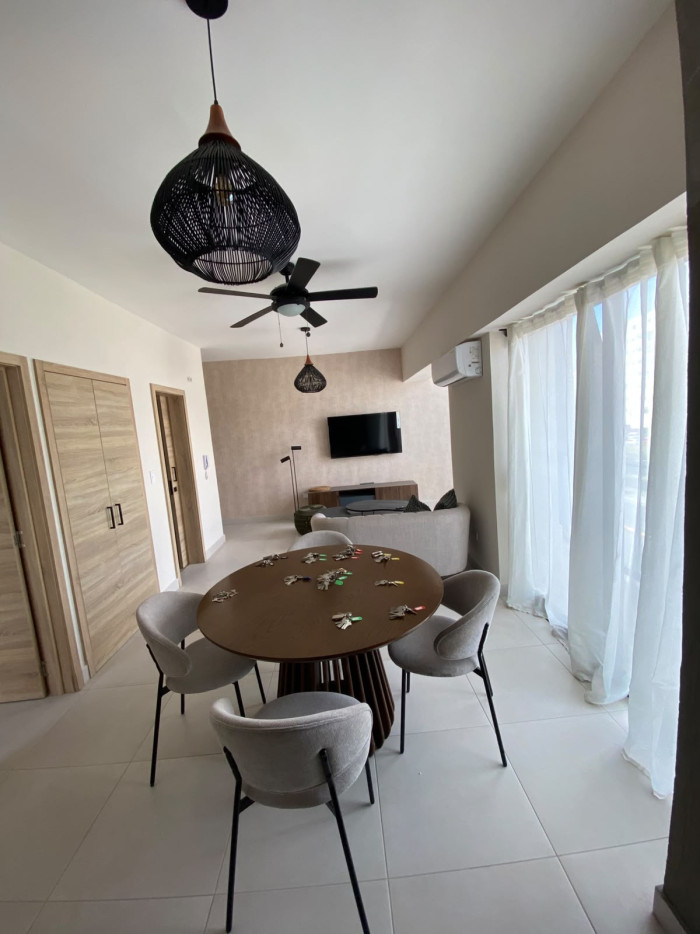 Apartamento amueblado 1 habitacion en naco en venta