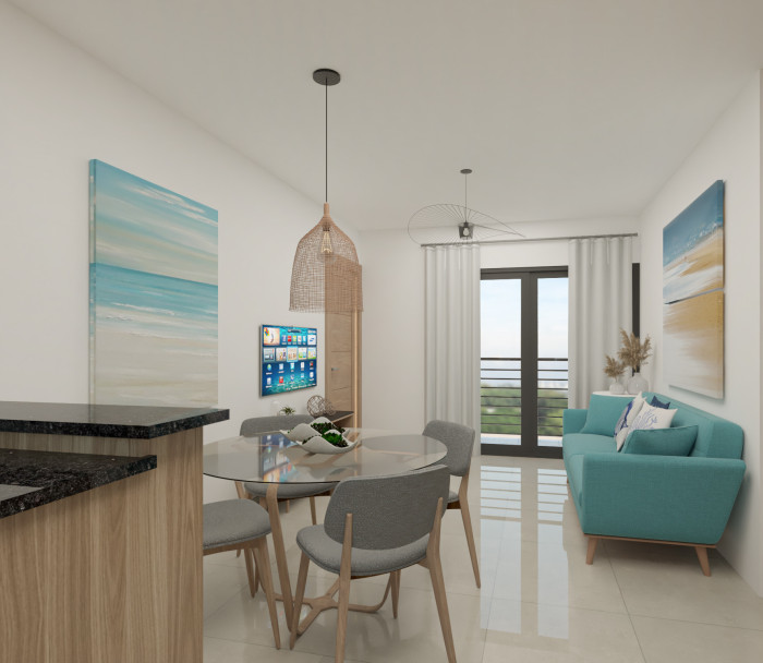Apartamento Nuevo en Venta, en Bavaro, Punta Cana. - 9