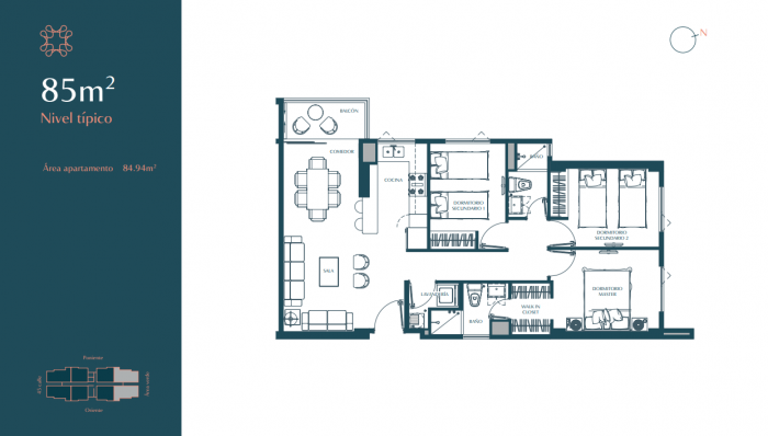 En venta Apartamento en Zona 12 Guatemala Planos - Miniatura 11