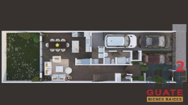 Casa de 246 m2 de construcción en Venta, Zona 15