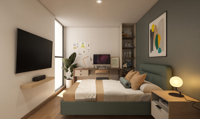 Apartamento de 3 dormitorios en venta en zona 10 — foto 4