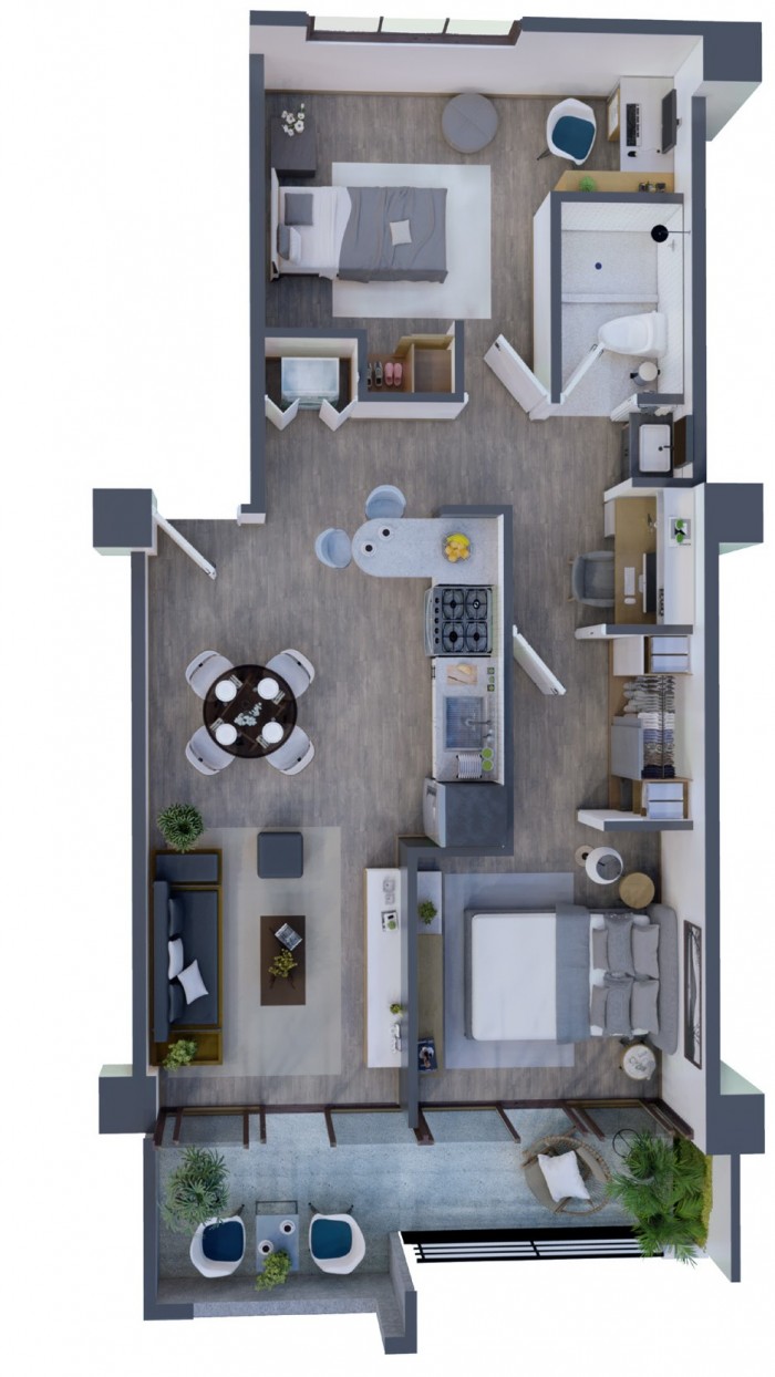 Apartamento C en Venta Por Club Campestre La Montaña - Miniatura 8
