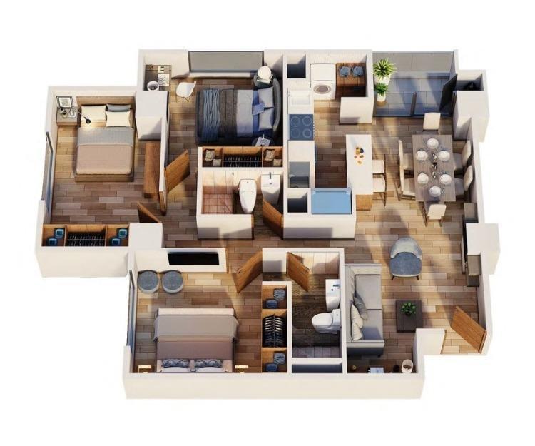 Apartamento nuevo en Pre-Venta Zona 14 Guatemala - Miniatura 12