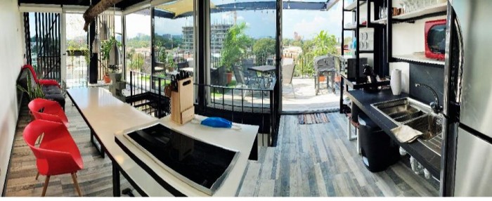 ZONA 15. ALQUILO APARTAMENTO TIPO PENTHOUSE — foto 3
