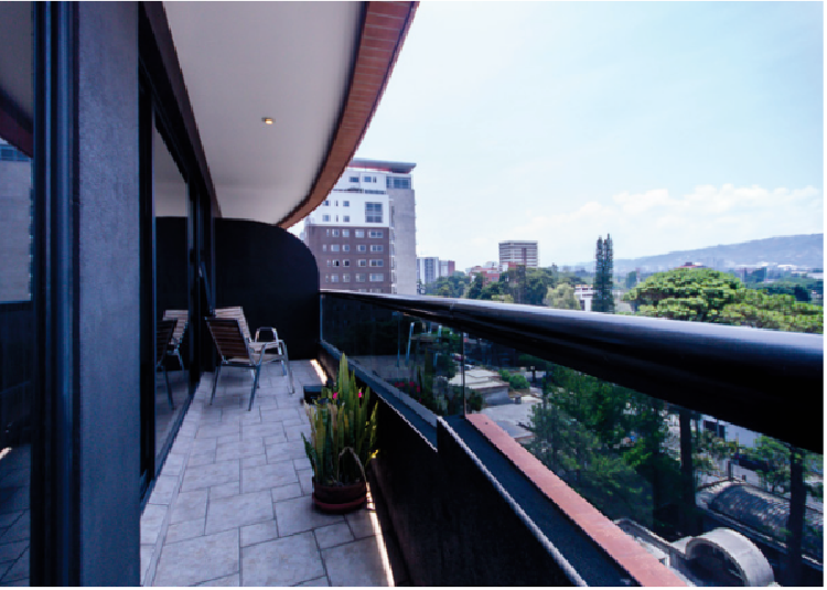 APARTAMENTO AMOBLADO EN RENTA EN ZONA 14/MI — foto 9