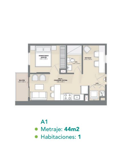 Apartamento nuevo en venta en zona 12 Calzada Atanasio - Image 1